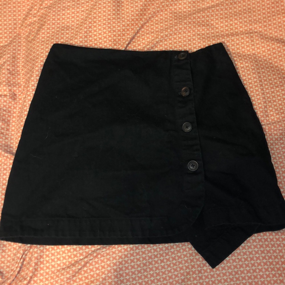 Urban outfitters black mini skirt